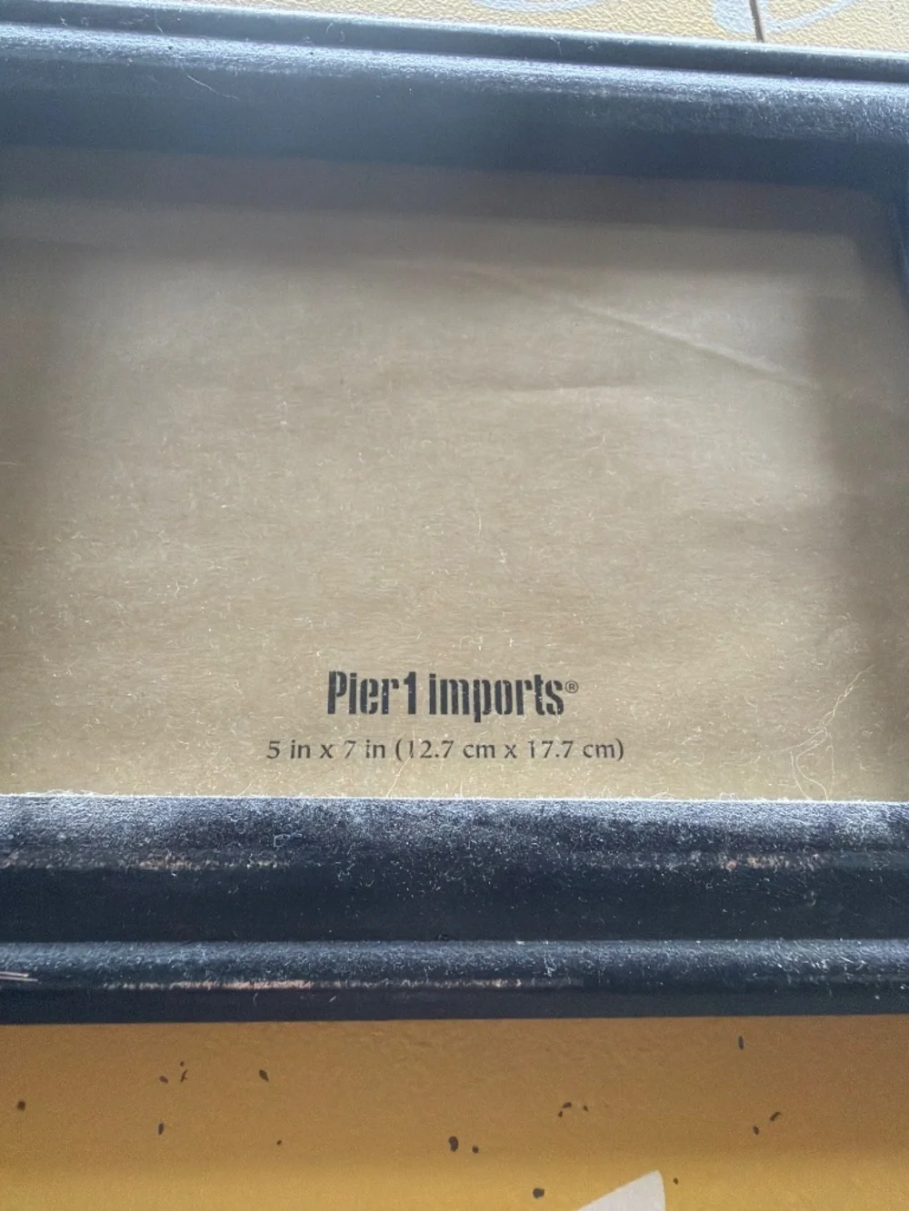 Vintage Pier One hanging frame